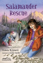 Salamander Rescue , published by Orca Books, 2016